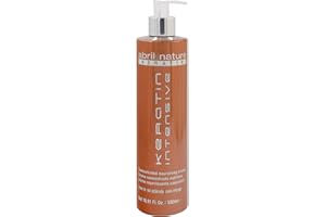 abril et nature - Keratin Intensive - Finisher and Leave-in Conditioner - 500 ml - Hair Serum for Frizzy and Damaged Hair - Keratin Treatment - Restores Strength to Hair - Anti Frizz