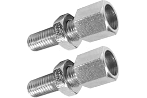 CYCLINGCOLORS 2x VIS CREUSE DE REGLAGE M5x30mm POIGNEE DE FREIN EMBRAYAGE CYCLO MOTO MOTOCULTURE