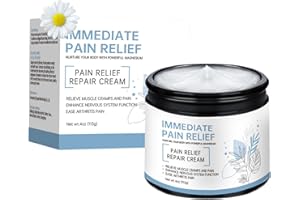 BAGALQIO Magnesium Pain-Relief Cream, Magnesium Pain-Healing Bone Cream,Professional Joint Repair Creams, Natural Ingredients for All Skin Types Effective Relief for Back, Neck, Hands, Knee