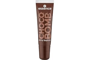 essence Błyszczyk do Ust Choco Bomb Shiny Lipgloss, Naturalny, Błyszczący, Zroszony, Mieniący się 10Ml