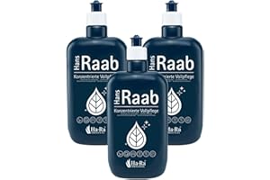 HA-RA Hans Raab Konzentrierte Vollpflege Original 500 ml I Universalreiniger für Haushalt, Garten und Auto I Sparsam, vielseitig, umwelt- & hautfreundlich (500 ml (3er Pack))