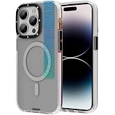Youngkit Iphone 14 Pro Max i&ccedil;in kılıf Magsafe ile Uyumlu Pure Serisi Kapak; Siyah