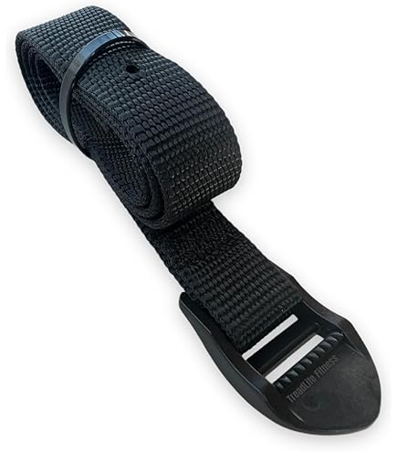 SELiLe Rudergerät Fußgurt - Verstellbarer Ersatzriemen Für Fitness Geräte