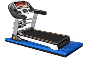 V3VOGUE Tappetino antiscivolo Tappetino Per Tapis Roulant, Protezione Del Pavimento Tappetino, Tappetino Antirumore Insonorizzante, Tappeto Antiscivolo Ammortizzante, Per Attrezzatura Da Palestra Domestica