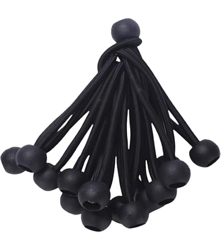 Lot De 15 Tendeurs Élastiques De Rechange Pour Trampoline Avec Crochet En T - 15,5 Cm