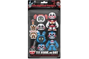Funko Five Nights At Freddy's (FNAF) Snap: Toy Bon Bonnie & Baby 2Pk - Kolekcjonerska figurka winylowa - Pomysł na prezent - Zabawki dla chłopców, dziewczynek, dzieci i dorosłych