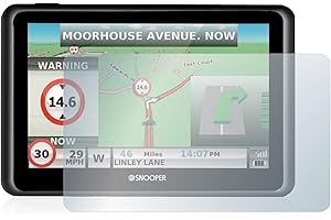 brotect Glass Screen Protector Film compatible with Snooper Truckmate S6900 - Glass-Foil 9H Protection [Scratch Resistant, High Clarity]