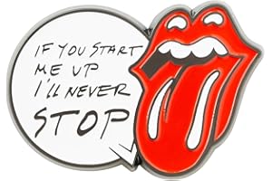 GRUPO ERIK Iman Rolling Stones - Rolling Stones Merch : Imanes niños (7x7 cm) | Accesorios Rolling Stones Camiseta Merchandising Oficial