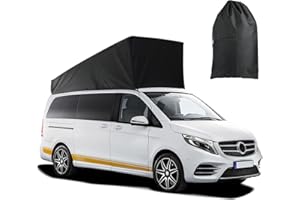 ZWPARTS Protection du Toit Relevable Remplacement pour Mercedes-Benz Classe V/Mercedes-Benz Viano (W638 W639) 1996-2014, Tente de Toit Camping Car avec Protection Contre Les Intempéries pour Toit Escamotable