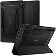 Spigen Rugged Armor Pro Case Compatible with Samsung Galaxy Tab S8 Plus and Compatible with Galaxy Tab S7 Plus - Black