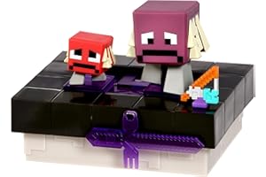 TREASURE X Minecraft Nether Portal Mine and Craft Character and Mini Mob- Styles may vary 41642