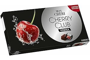 CAIYA Mon Cheri Vodka Cherry Club Limited Edition 2023 Confezione da 15 Praline Moncheri 157g