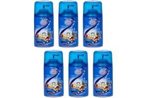 ‎LARO Laro Premium Airline wählbares 3/6/12/24/48/96 st Raumduftspray Vorteilspaket Nachfüller für automatische Duftspender 250ml, Anzahl:6, Duft:Ocean