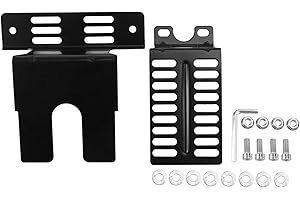 Nagoyuki 2 PCS Stainless Steel Rotisserie Motor Bracket Set Universal Barbecue Motor Support Plates Outdoor Camping BBQ Tools