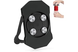 BoloShine Go Swing Topless Abrelatas, Abrelatas Manual Profesional Abrelatas Borde Liso con Función de Bloqueo para El hogar Cocina Latas de Bebidas de 8 a 19 Onzas