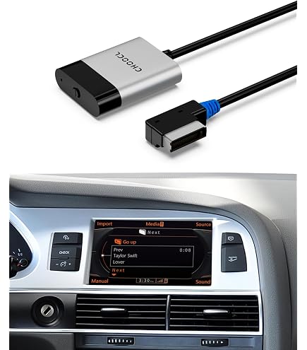 Bovee Tune2Air Bluetooth Car Adapter For Audi/VW/MB - WMA3000A For AMI/MDI/MMI Ports, Stream Music From Phone To Factory Stereo