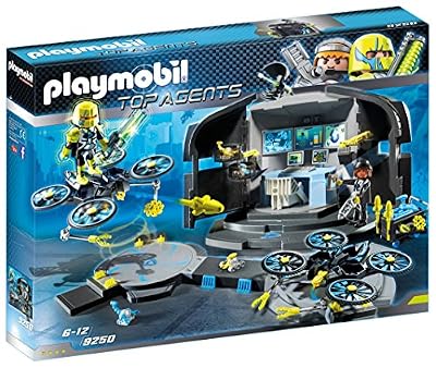 Playmobil PLAYMOBIL 9250 centre de commandement du dr drone, playmobil city action
