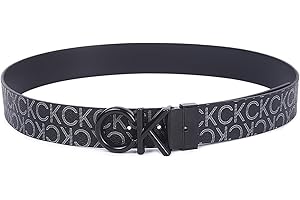 Calvin Klein Pasy Mężczyźni Adj/Rev Ck metalowa bomba mono 35 mm