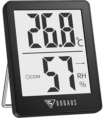 LCD Digital Medidor de Temperatura e Umidade, Higrômetro Interior e Exterior, Estação