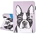 Produktbild iPad 9.7 2018 / 2017 Hülle, Apple iPad Air 2 Cover, iPad Air Schutzhülle, A-BEAUTY PU Leder Mode niedlichen Cartoon Muster im Book Style mit Ständer Funktion und Karten Slot, Bulldogge