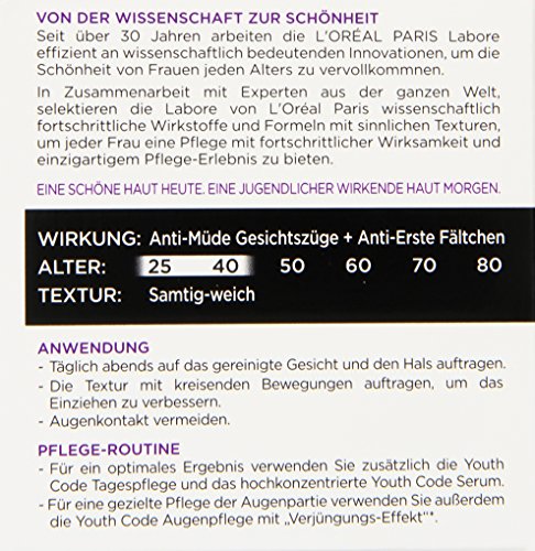 L’Oreal Paris Gesichtscreme Youth Code Gesichtspflege Nacht 50ml - 4