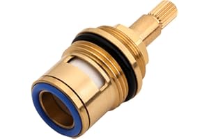 RANRAO Wasserhahn Ventiloberteil G3/4 Wasserhahn-Kartusche Keramik Messing Scheibe Wasserhahn Ersatz Ventile Wasserhahn Ventile Armaturen für Bad Küche