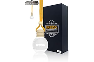 ‎IKEDA SCENTS 10ml Auto Duft Lufterfrischer | Duftbaum Auto Aufhänger Diffusor (Kokosnuss)