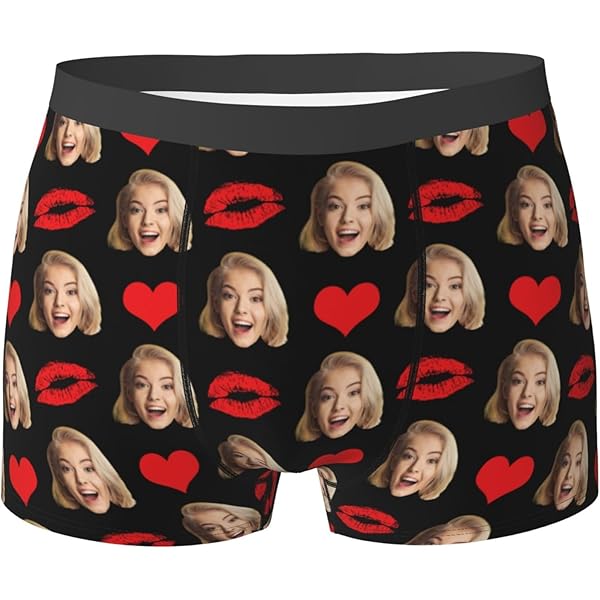 Boxer Personalizzati Con Foto Slip Divertenti Con Stampa Faccia