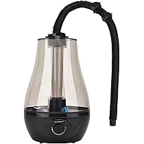 BRRNOO Reptilienbefeuchter Nebelgenerator - Ultraschall Zerstäuber Für Terrarium Mit LED