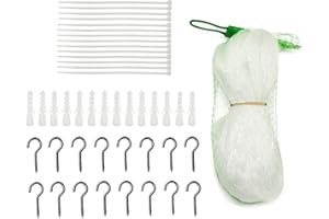 QILUCKY Filet pour Chat sans perçage Transparent Peut être découpé et résistant aux morsures pour la Protection de la terrasse, des fenêtres et des Portes Filet de Protection Transparent pour Chat (5 x 3 m)