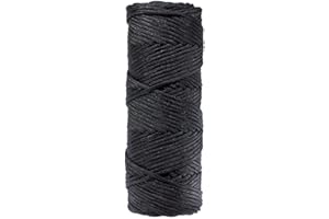GOLBERG G Tarred Twine Bankschnur – (72,6 kg Bruchfestigkeit, 70 m) – 100 % Nylonfaser