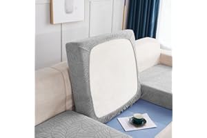 VEAI Coprisedile per Divano 3/4/2/1 Posti con Penisola Copri Divano Elastico Federa per Cuscino per Divano del Sedile Velluto Copridivano Protezione del Cuscino Sedile ( Color : #14 , Size : 1 seat - X (65