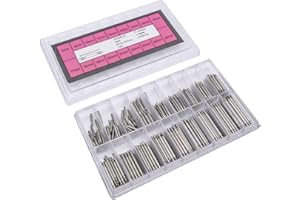 GZD cersalt teleskop, pasek do zegarka, piny do zegarka, 1,8 mm, akcesoria naprawcze, super trwałe, 270 sztuk/pudełko, narzędzie do zegarków