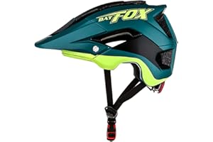 Leoyee Casque de vélo Taille réglable 56-62cm Casque de vélo Hommes Femmes Adultes Casque VTT avec visière Amovible