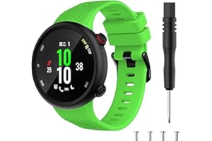 Chainfo Bandas de Repuesto compatible con Garmin Forerunner 45 / Swim 2, Reloj Correa de Silicona Suave Correas Pulseras Correa Deportiva Pulsera NO220902