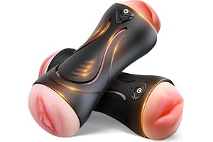 Portabel Komfortenhet för Män med Bluetooth APP-styrning, 3D Invändig Komfortdesign, 10 Vibrationslägen, Mjuk Silikon, Handsf