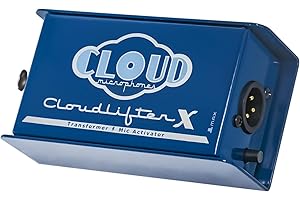 Cloud Microphones - Cloudlifter CL-X Transformer Mic Activator - Ultra-Clean Microphone Preamp Gain - USA Made