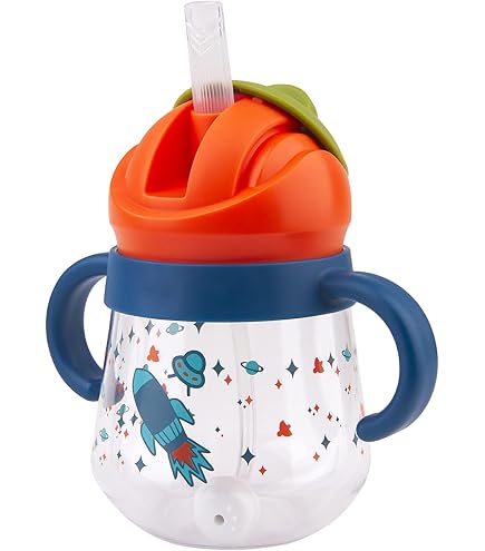 Tasse D'apprentissage Avec Disque Anti-fuite 12m Pink