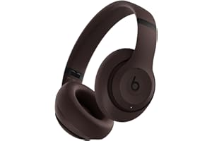 Beats Studio Pro — bezprzewodowe słuchawki Bluetooth z redukcją hałasu — spersonalizowany dźwięk przestrzenny, bezstratna kompresja audio przez USB-C, obsługa urządzeń Apple i Android — ciemnobrązowy