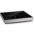 Klarstein TrinityCook - Induction Hotplate, Free-Standing, 3400 Watts, Touch Control, 3 Cooking Zones, Timer, 9 Levels, 60 to 240°C, Overheating Protection, Child Safety Feature, Black