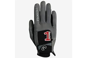 Roeckl Sports Mansfield - Guanti da equitazione unisex, 3 colori, taglia 6-11
