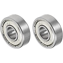 QUARKZMAN 626-2RS 6x19x6mm Sfere Cuscinetti X 4pz Acciaio Carbonio Per Macchine E Utensili, [Doppio Sigillato