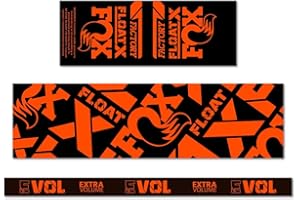 STAR SAM Adesivi compatibili con ammortizzatore bici Fox Float X factory 2022