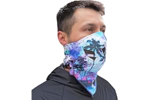 Grace Folly Half Face Mask for Cold Winter Weather. Use This Half Balaclava for Snowboarding, Ski, Motorcycle. (Many Colors)