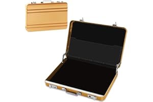 HPBAGGY Geldkoffer als Geldgeschenk,Gutschein Verpackung,Mini-Aktenkoffer,Aluminium mit Schnappverschluss GeldkofferKreative Geschenke passend für Kinder und Freunde