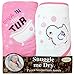 "Diva of the Tub" Hooded Bath Towel Set, 2 pack, 75 X 75 cm Frenchie Mini Couture