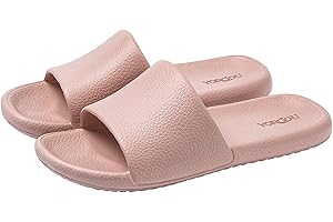 D.D.Star Big Size Bathroom Slippers For Men and Women Non-Slip Quick Drying Shower Shoes Comfortable And Soft Sole Slide On Sandal