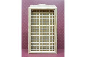 Artesanías Sándalo Vitrina para 104 dedales sin barnizar