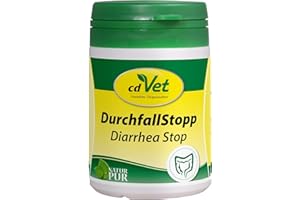 cdVet Naturprodukte DurchfallStopp für Hunde und Katzen 50 g - Unterstützung bei akuten Magen-Darm-Beschwerden - Diät-Ergänzungsfuttermittel