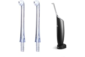 SMTHOME 2 boquillas de hilo dental de repuesto para irrigador oral Head Jet Compatible con Philips Sonicare Interdental Flossers HX8032 HX8340 HX8331 HX8332 HX8332 HX8381 HX8341